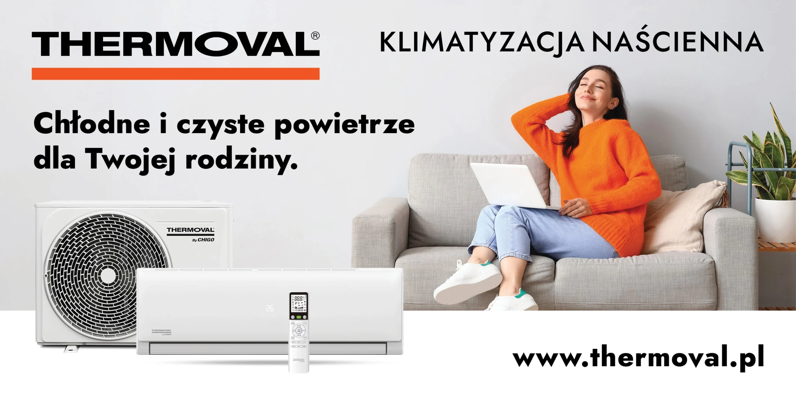 Klimatyzacja naścienna marki Thermoval